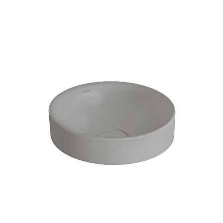 VitrA Metropole 7532B076-1398  Çanak Lavabo, 40cm, Mat Taş Gri